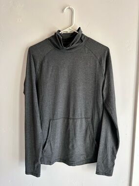Eddie Bauer Charcoal Gray Turtleneck Pullover